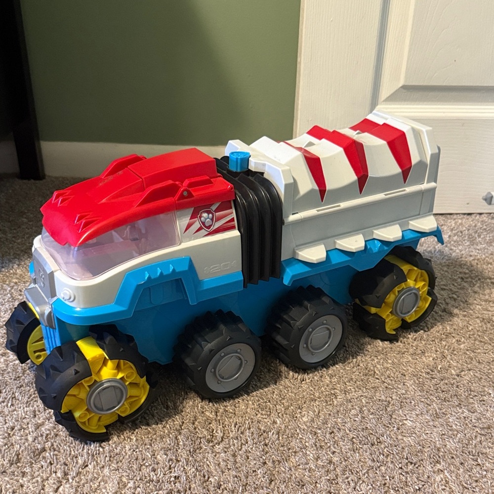 Paw Patrol Rescue Vehicle - Red, Blue, White